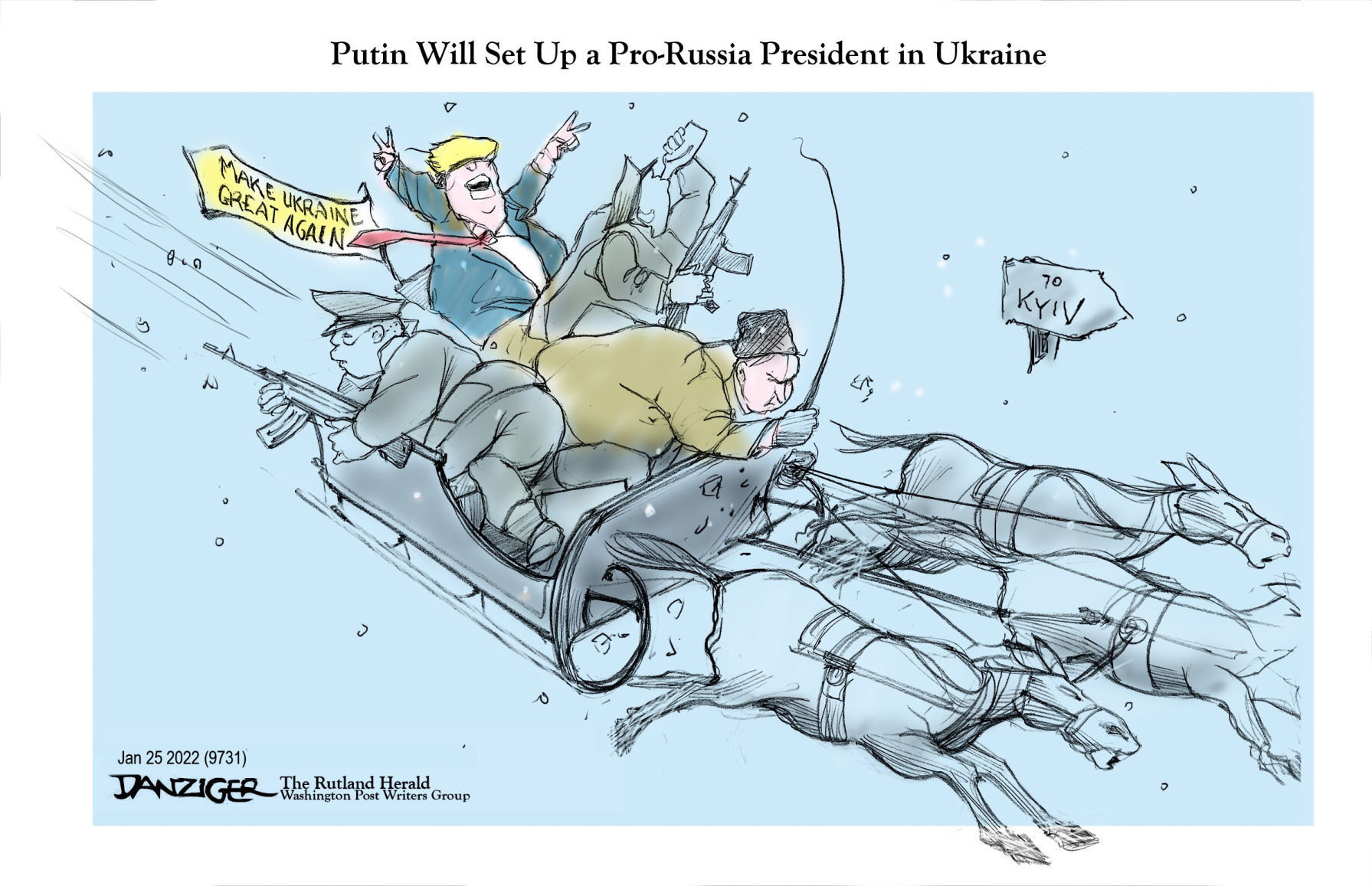Jeff Danziger cartoon